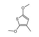 2,5-dimethoxy-4-methylthiophene结构式