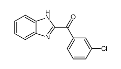 (1H-benzo[d]imidazol-2-yl)(3-chlorophenyl)methanone Structure