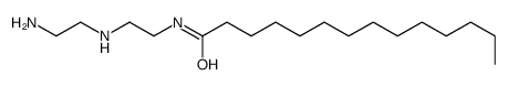 N-[2-[(2-aminoethyl)amino]ethyl]myristamide结构式