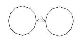 cyclododecylidenecyclododecane oxide结构式