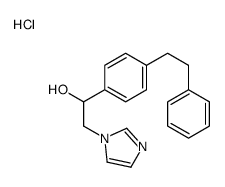 alpha-[4-(phenethyl)phenyl]-1H-imidazol-1-ethanol monohydrochloride Structure