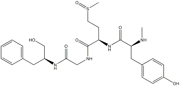 N-Methyl-L-Tyr-4-(methylsulfinyl)-D-Abu-Gly-[(S)-1-(hydroxymethyl)-2-phenylethyl]-NH2 picture