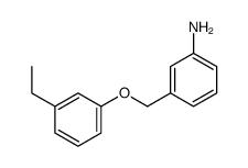 Benzenamine, 3-[(3-ethylphenoxy)methyl]- (9CI) Structure