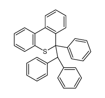 6-diphenylmethyl-6-phenyl-6H-dibenzo[b,d]thiopyran结构式