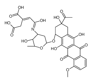 N-aconityldaunomycin Structure