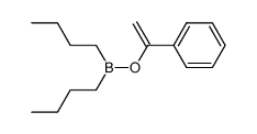 dibutyl((1-phenylvinyl)oxy)borane Structure