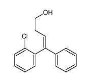 4-(2-chlorophenyl)-4-phenylbut-3-en-1-ol结构式