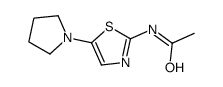 N-(5-pyrrolidin-1-yl-1,3-thiazol-2-yl)acetamide Structure