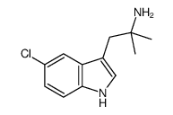 1-(5-chloro-1H-indol-3-yl)-2-methylpropan-2-amine picture