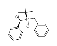 Benzyl-tert-butyl(chlorphenylmethyl)phosphanoxid Structure