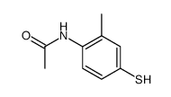 o-Acetotoluidide,4-mercapto- (7CI)结构式