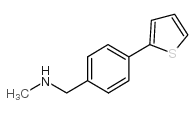 N-METHYL-N-(4-THIEN-2-YLBENZYL)AMINE structure