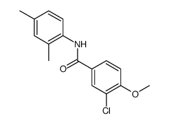 Benzamide, 3-chloro-N-(2,4-dimethylphenyl)-4-methoxy结构式