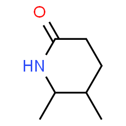 2-Piperidinone,5,6-dimethyl-(9CI) structure