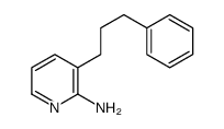 3-(3-phenylpropyl)pyridin-2-amine Structure