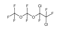 1,2-dichloro-1-(difluoro(trifluoromethoxy)methoxy)-1,2,2-trifluoroethane Structure
