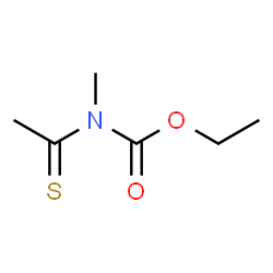 Carbamic acid,methyl(1-thioxoethyl)-,ethyl ester (9CI) Structure