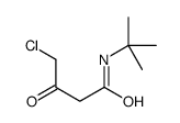N-tert-butyl-4-chloro-3-oxobutanamide Structure