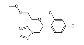 1-(2,4-dichlorophenyl)-1-(2-methoximino-ethoxy)-2-(1,2,4-triazol-1-yl)-ethane Structure