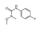 3-(4-fluorophenyl)-1-methoxy-1-methylurea结构式
