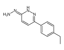 [6-(4-ethylphenyl)pyridazin-3-yl]hydrazine结构式