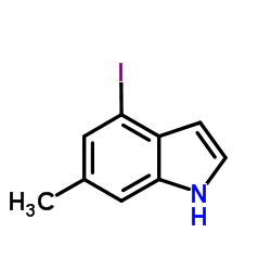 4-Iodo-6-methyl-1H-indole structure