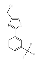 4-(chloromethyl)-2-[3-(trifluoromethyl)phenyl]-1,3-thiazole(SALTDATA: FREE) picture