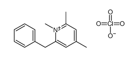 2-benzyl-1,4,6-trimethylpyridin-1-ium,perchlorate结构式