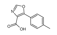 5-(4-Methylphenyl)-1,3-oxazole-4-carboxylic acid Structure