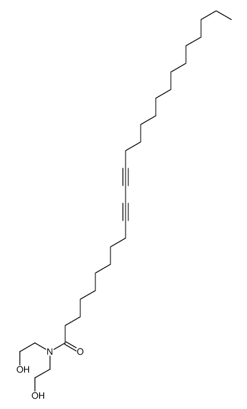 N,N-bis(2-hydroxyethyl)hexacosa-10,12-diynamide Structure