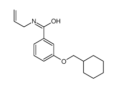 3-(cyclohexylmethoxy)-N-prop-2-enylbenzamide Structure