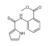 methyl 2-(1H-pyrrole-2-carbothioylamino)benzoate Structure