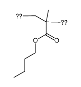 poly(n-butyl methacrylate) structure