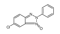 2H-Benzotriazole, 5-chloro-2-phenyl-, 3-oxide结构式