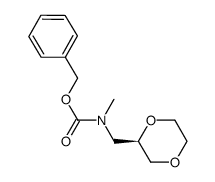 benzyl [(2R)-1,4-dioxan-2-ylmethyl]methylcarbamate Structure