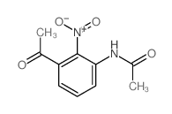 Acetamide,N-(3-acetyl-2-nitrophenyl)- structure