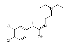 1-(3,4-dichlorophenyl)-3-[2-(diethylamino)ethyl]urea结构式