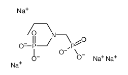 tetrasodium [(propylimino)bis(methylene)]diphosphonate结构式