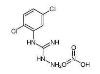 1-amino-2-(2,5-dichlorophenyl)guanidine,nitric acid结构式