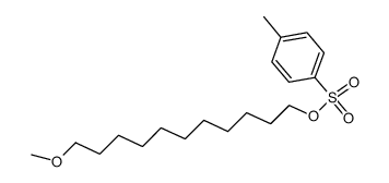 1-methoxy-11-(toluene-4-sulfonyloxy)-undecane结构式
