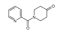 1-(pyridine-2-carbonyl)piperidin-4-one Structure