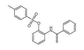 2-[(phenylcarbonothioyl)amino]phenyl 4-methylbenzenesulfonate Structure