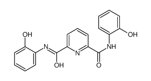 2-N,6-N-bis(2-hydroxyphenyl)pyridine-2,6-dicarboxamide Structure