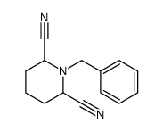 1-Benzyl-2,6-piperidinedicarbonitrile Structure