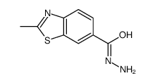 2-methyl-1,3-benzothiazole-6-carbohydrazide Structure