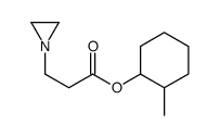 (2-methylcyclohexyl) 3-(aziridin-1-yl)propanoate Structure