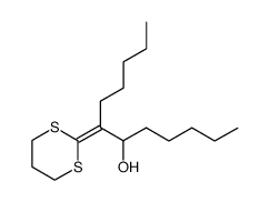 7-[1,3]Dithian-2-ylidene-dodecan-6-ol结构式