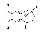 (4-hydroxymethyl-1-methyl-12-oxa-tricyclo[7.2.1.02,7]dodeca-2,4,6-trien-5-yl)methanol结构式