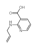 2-(Allylamino)nicotinic acid结构式