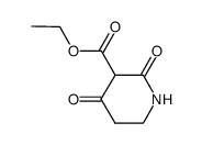 ethyl 2,4-dioxopiperidine-3-carboxylate结构式